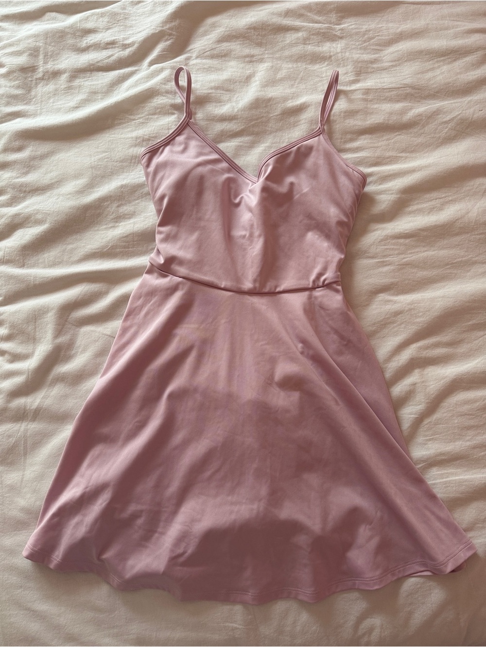 Gilly Hicks light pink work out mini dress